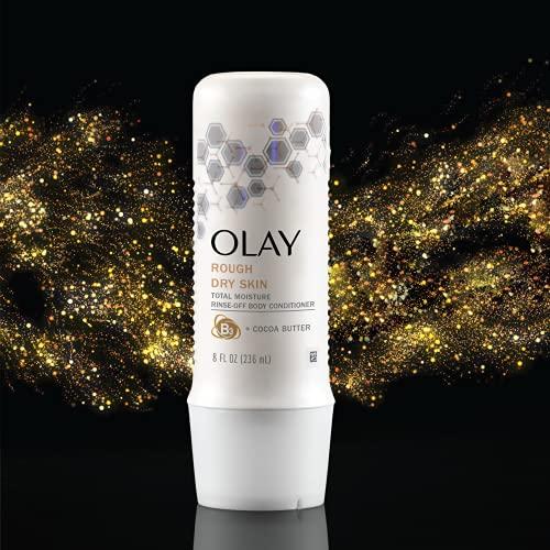 Olay Olay Total Moisture Rinse-off Body Conditioner For Dry Skin with Vitamin B3 Complex and Cocoa Butter, 8 Fluid Ounce (Pack of 6)