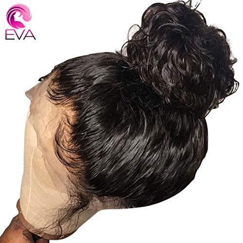 EVA HAIR 8A Brazilian 13X6 Lace Front Wigs Wet Wavy Beyonce Lace Front Human Hair Wigs Virgin Human Hair 150 density Top Lace Wigs Black Women(12 Inch,150 density,13x6 Lace Front Wig)