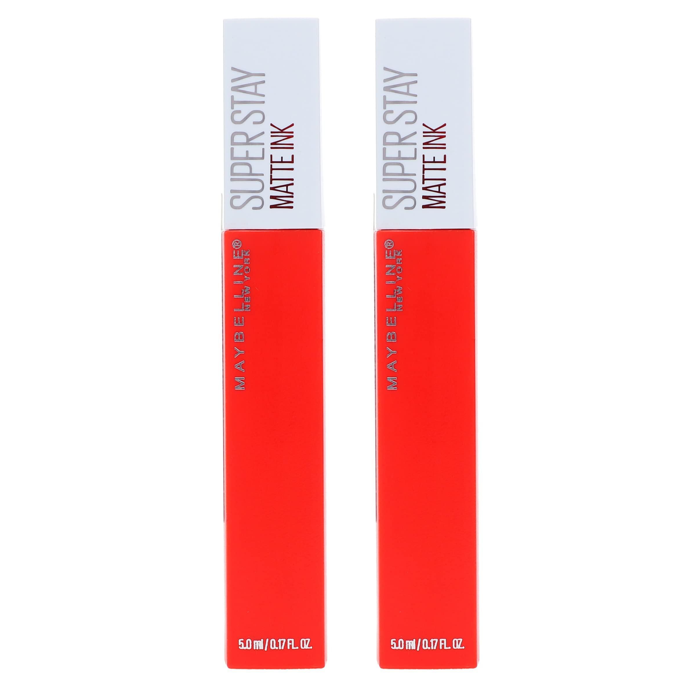 MAYBELLINE Pack of 2 Maybelline New York SuperStay Matte Ink Liquid Lipstick, Individualist # 320