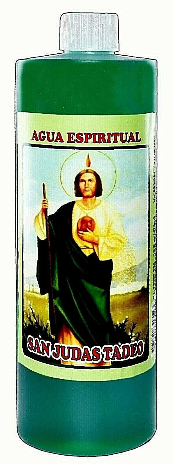 MISTIC 3 BOTTLES SAINT JUDE SPIRITUAL WATER- SAN JUDAS AGUA ESPIRITUAL 16OZ-WICCA-MAGICK-PAGAN (3)
