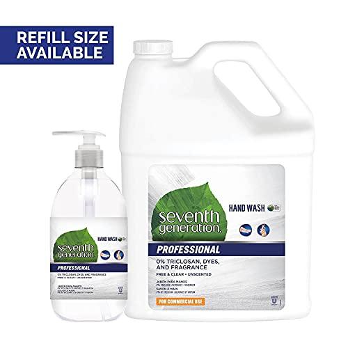 Seventh Generation Seventh Generation 44729 Free & Clean Professional Hand Soap, Unscented, 12 Oz.