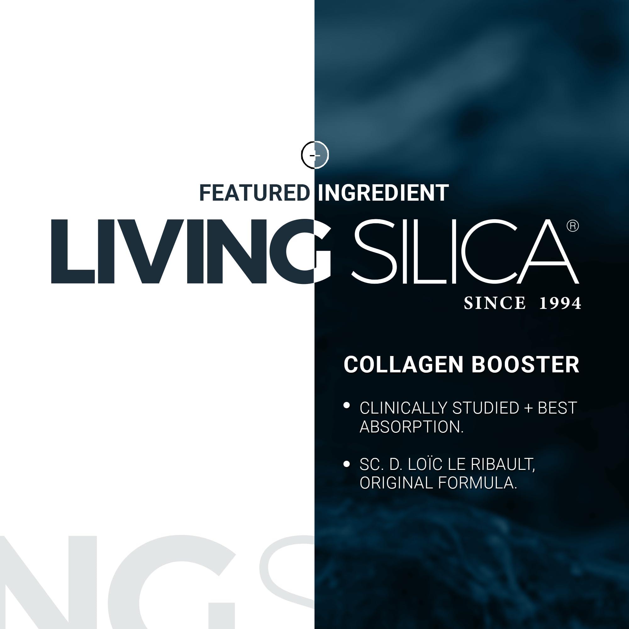 Orgono Living Silica Orgono Living Silica Mineral-Based Collagen Booster Gel | Topical Use & Dermal Absorption | Clinically Proven | Supports Skin & Joint Health | Promotes Hydration & Collagen Regeneration | 150mL