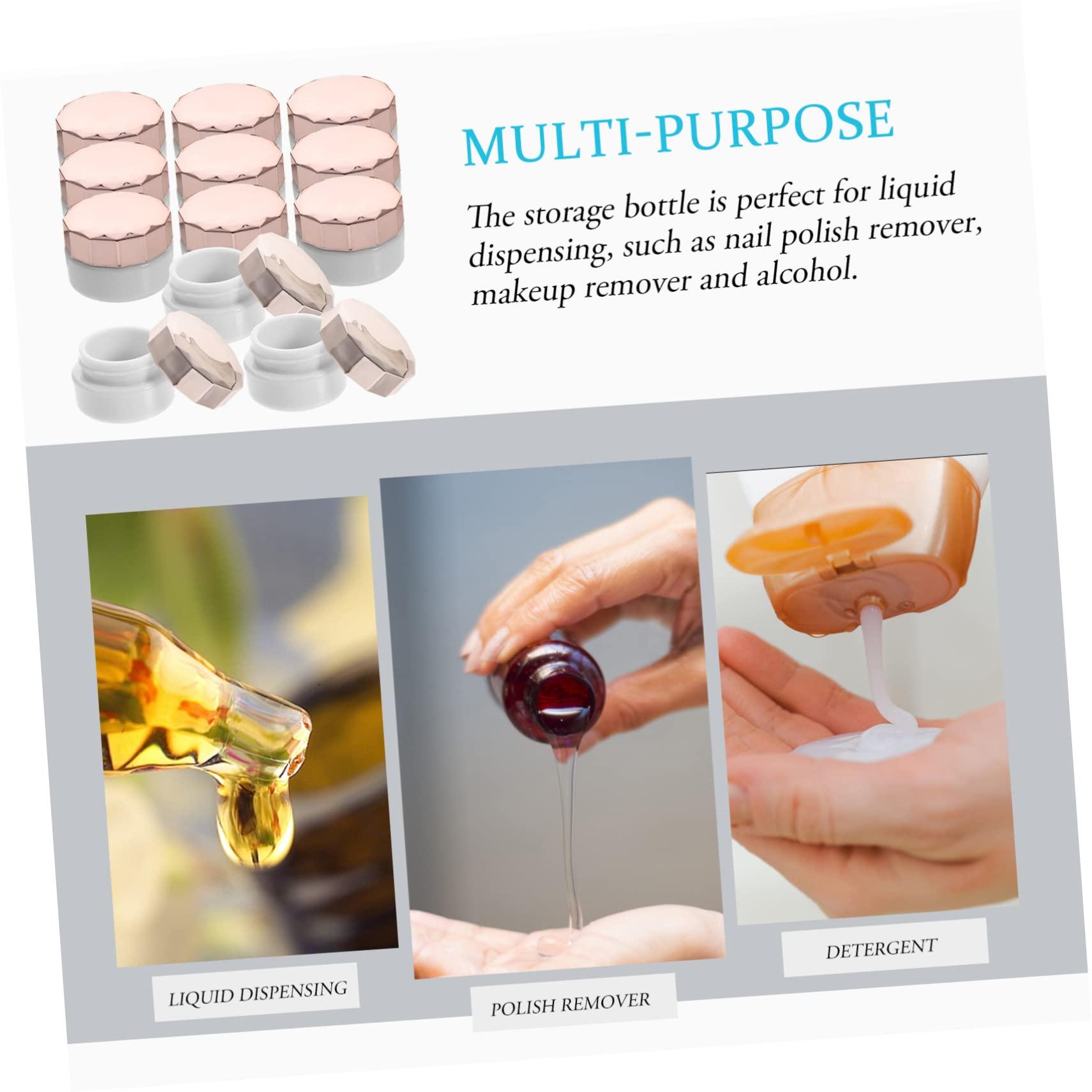 NOLITOY NOLITOY 36 Pcs Cream Box Moisturizer Dispenser Small Makeup Organizer Airless Pump Bottles Makeup Travel Containers Moisturizer Face Cream Plastic Refillable Jars for Cream Lotion