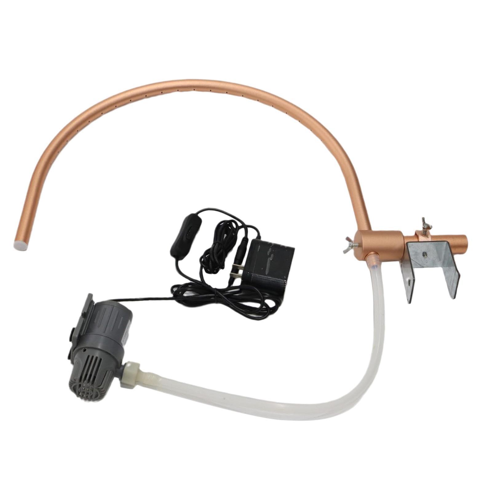 Kokiya Kokiya Salon Water Circulation Rack Shampoo Bed Accessories Waterfall Water Outlet Pipe Shampoo Bowl Bed Parts for Circular Basin