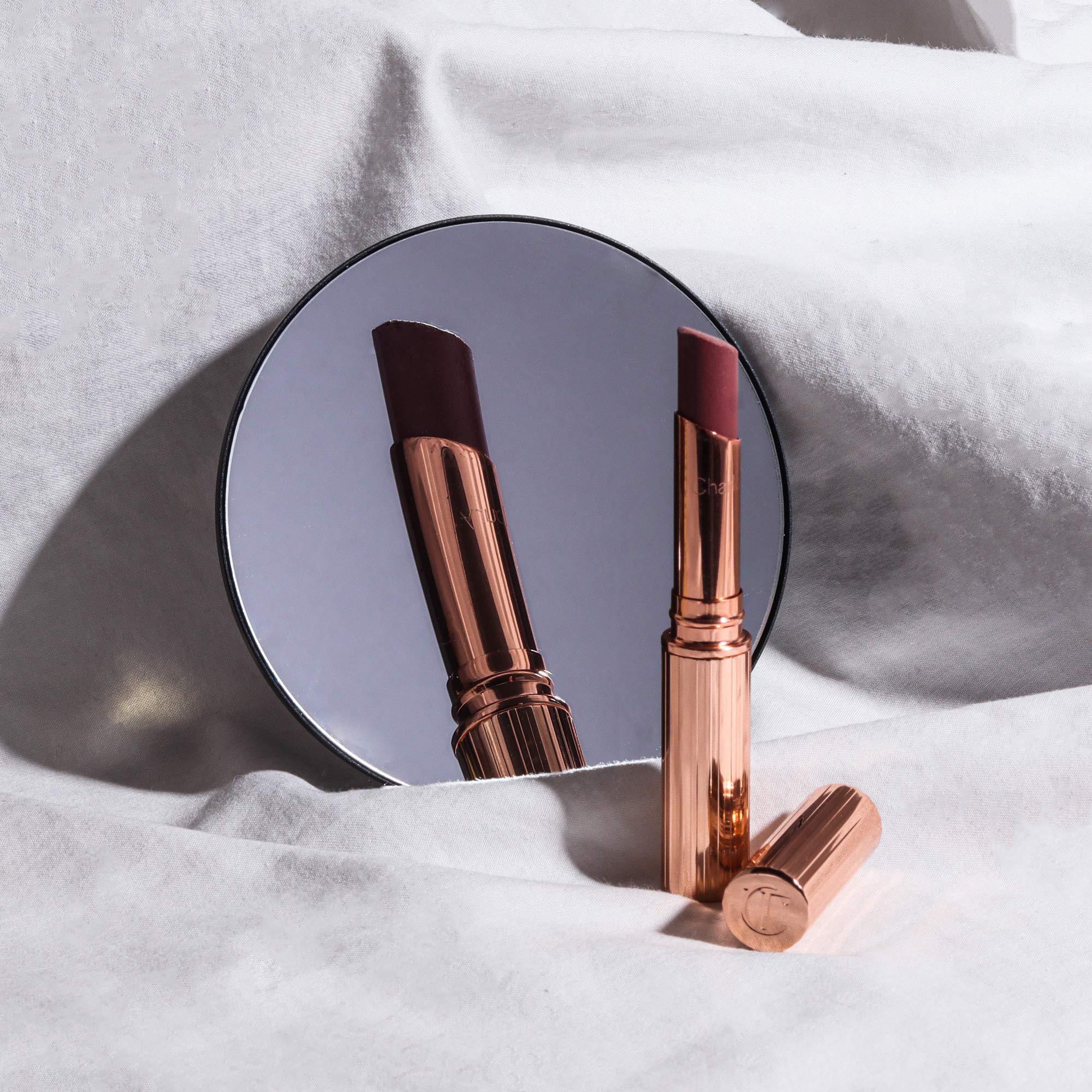 Fancii Fancii Lara Detachable 10X Magnifying Mirror, Magnetic Attachment - Compatible Vera Vanity Mirrors (not Included) - Lara (Obsidian) FC-VOMA10XB