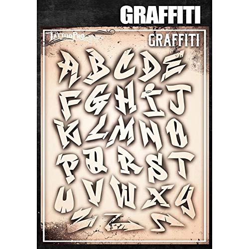 Tattoo Pro Stencils Tattoo Pro Stencils - Graffiti Letters Set