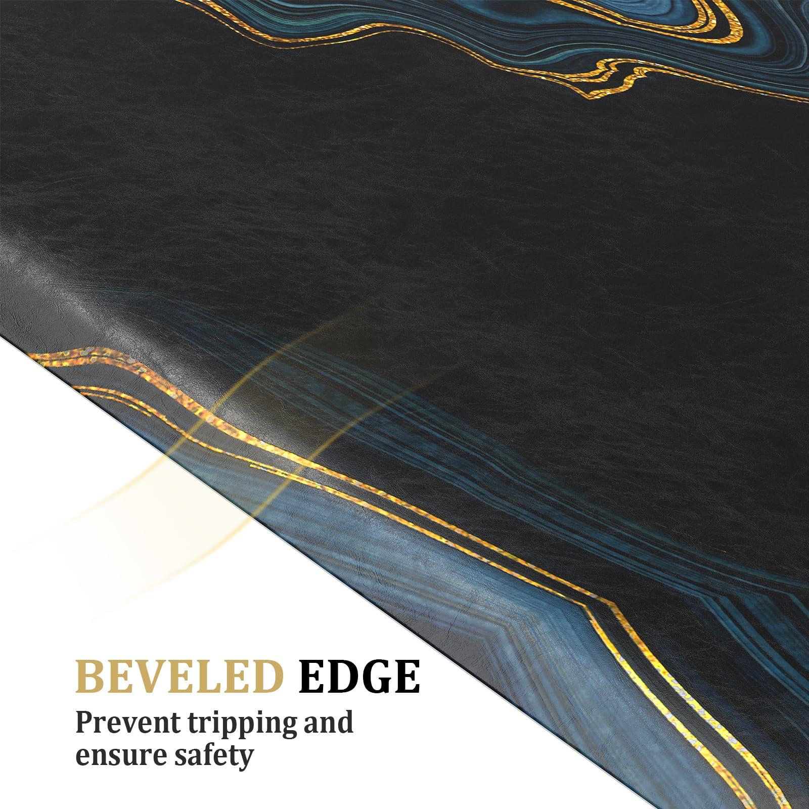 OmySalon OmySalon 3x5x3/4\'\' Thick Salon Mats for Hair Stylist Anti Fatigue, Barber Floor Mat with Square Base, Salon Chair Mat Hairdresser Standing, Anti-Slip Easy Cleaning