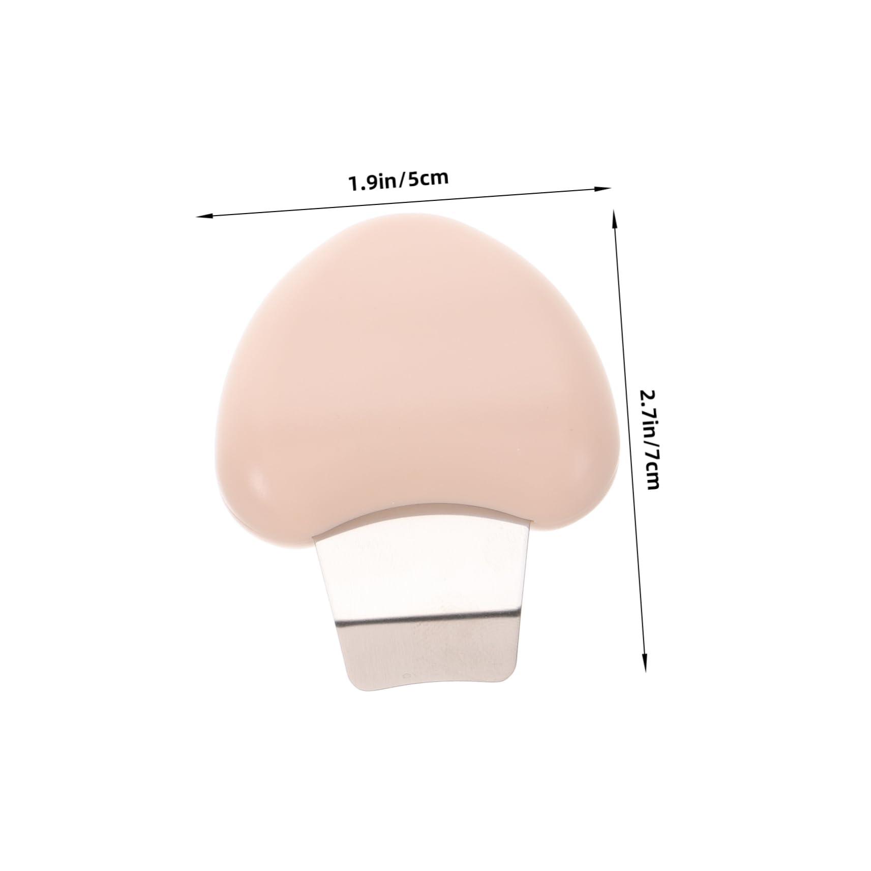 FOMIYES FOMIYES Blackhead Shovel Blackhead Scraper Pimple Remover Facial Pimple Extractor Face Blackhead Extractor Stainless Steel Pimple Extractor Metal Pimple Removal Tool Plastic Beige