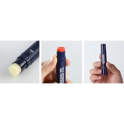 Mise Dashu Men's Double Appeal Lip Balm 4.8g Strawberry flavor + 1 unscented 1P