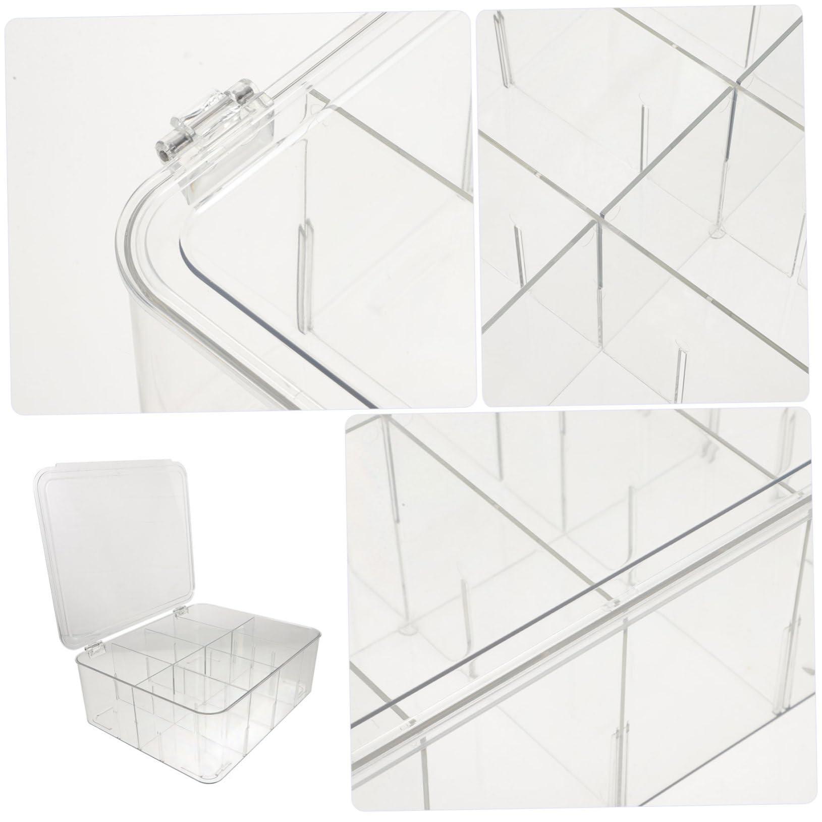 DOITOOL DOITOOL Clear Makeup Organizer Essence Make up Kits Beginner Face Mascara Stain Skincare Organizer Sundries Organizer for Storage Cosmetics Storage Cosmetic Organizer Transparent Plastic