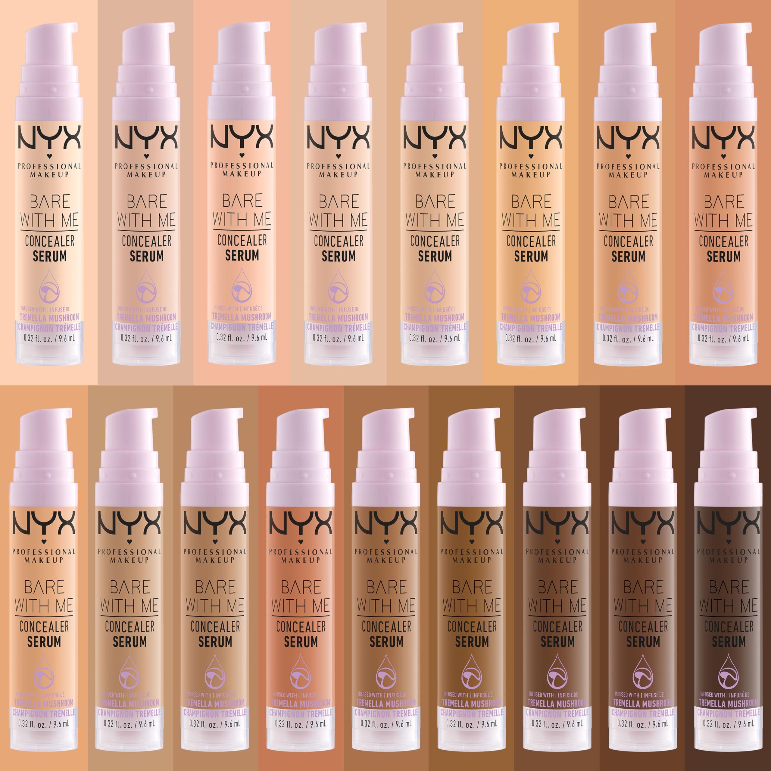 NYX PROFESSIONAL MAKEUP NYX PROFESSIONAL MAKEUP Bare With Me Concealer Serum, Concealer Makeup For Up To 24Hr Hydration - Golden