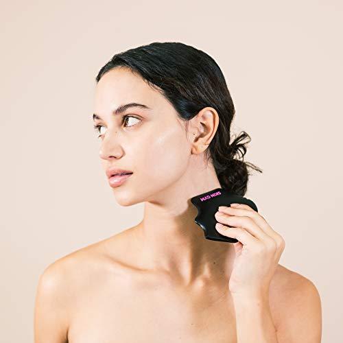 SKIN GYM Skin Gym Cleo Bian Stone Gua Sha Face Massager for Under Eye Bags, Puffy Eyes and Fine Lines Anti-Aging Face Lift Skin Care Beauty Tool