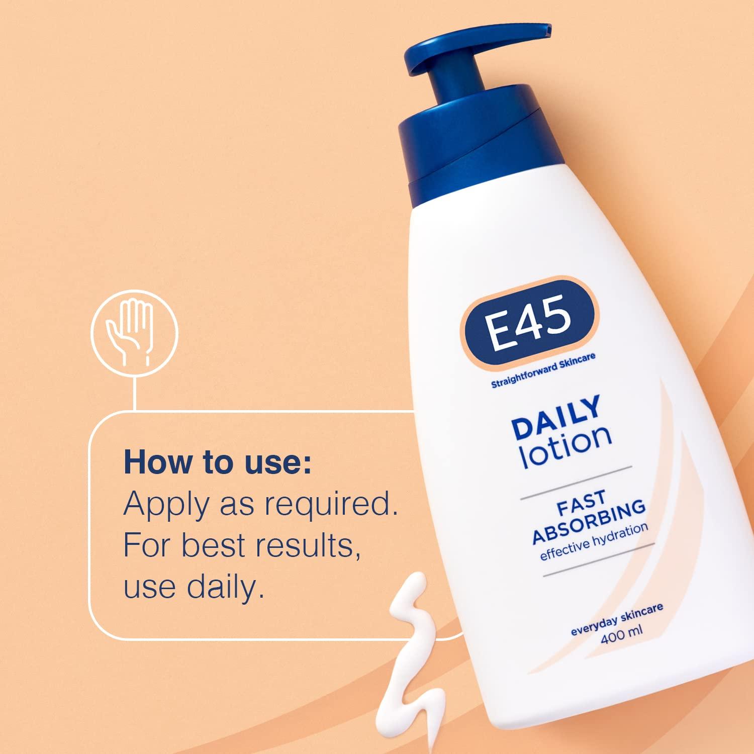 E45 E45 Daily Moisturising Lotion, 400 ml