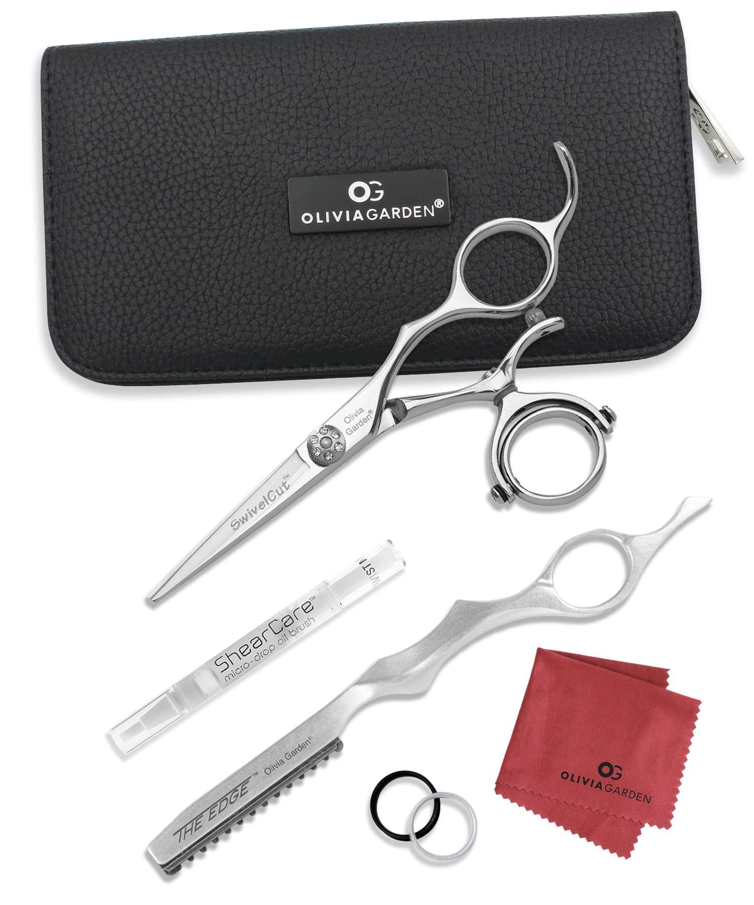Olivia Garden New Olivia Garden SwivelCut Professional Hairdressing Shears Intro Case Deal (5")