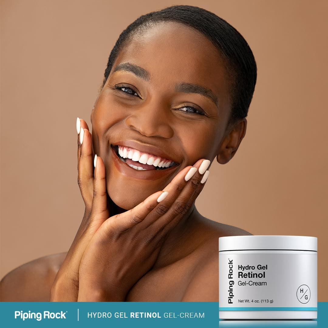 Piping Rock Piping Rock Retinol Cream for Face 4 oz | Hydro Gel Moisturizer | Skincare