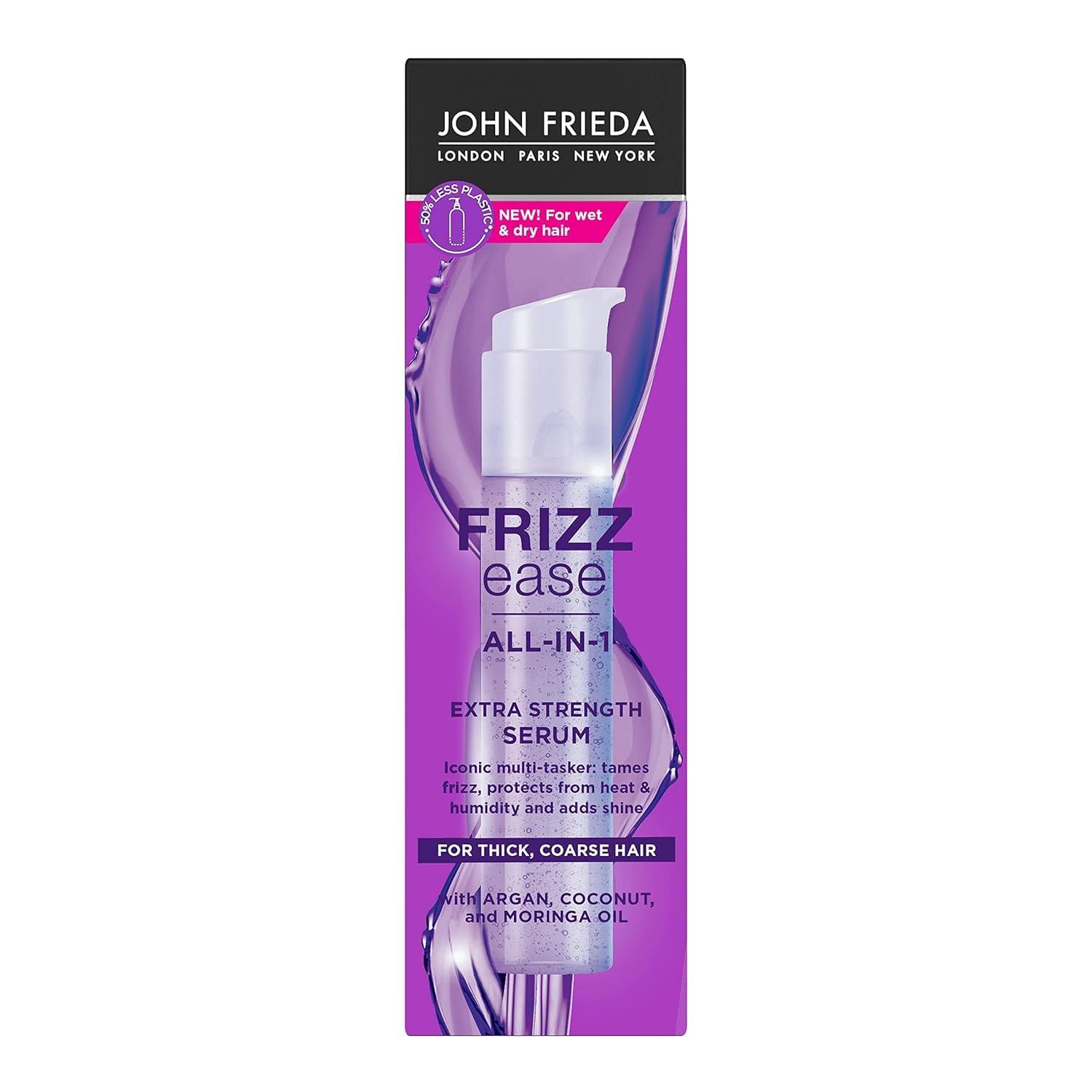 John Frieda John Frieda Frizz-Ease Extra Strength 6 Effect Serum, 1.69 Ounce (3 Pack)