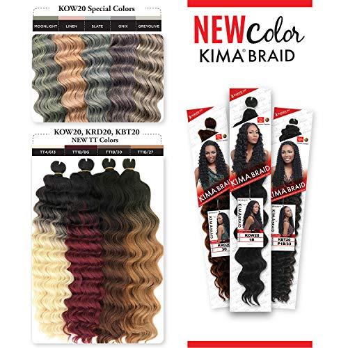 Kima Harlem125 Synthetic Hair Braids Kima Braid Ocean Wave 20 \" (GREY)