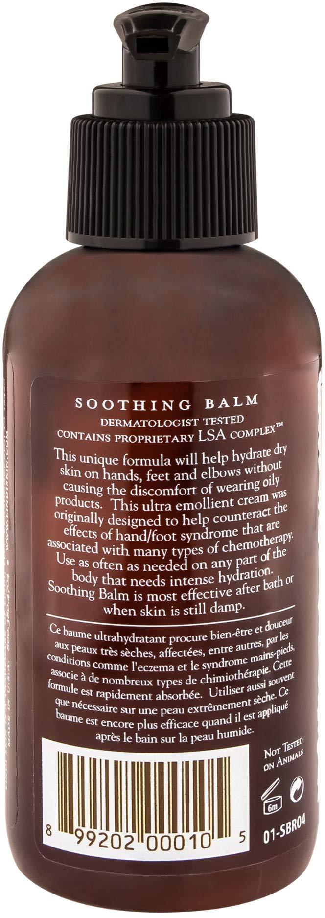 Lindi Skin Lindi Skin Soothing Balm - Rich Emollient Lotion for Hands, Feet, and Extremely Dry Skin - Relieves Painful Effects of Radiation Burn & Chemo Rash - Dermatologist Tested Skin Care Product (4 fl oz)