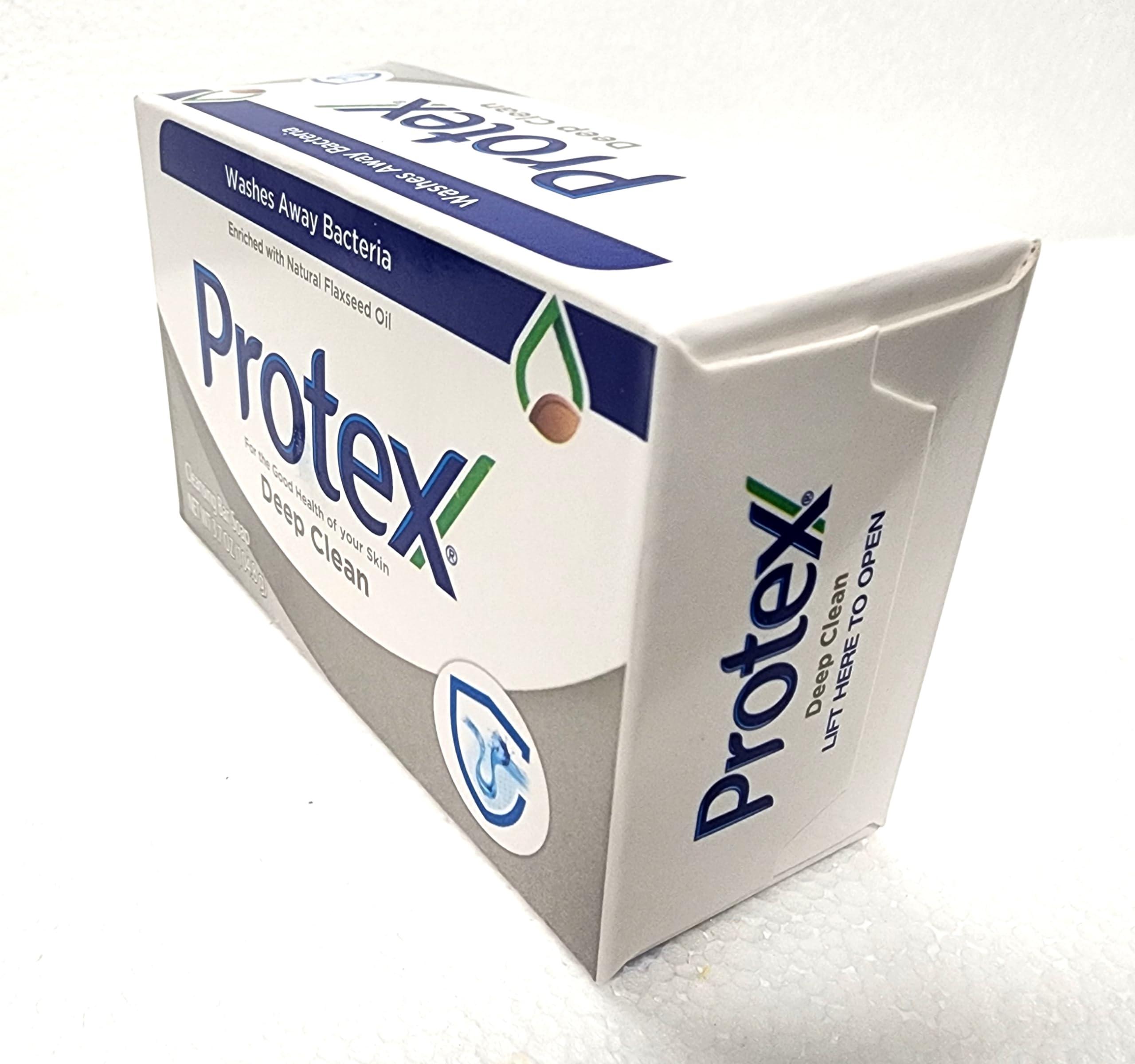 Protex Safe Co. Protex Antibacterial Soap Jabon Contra Bacterias Limpieza Profunda 3 Bars