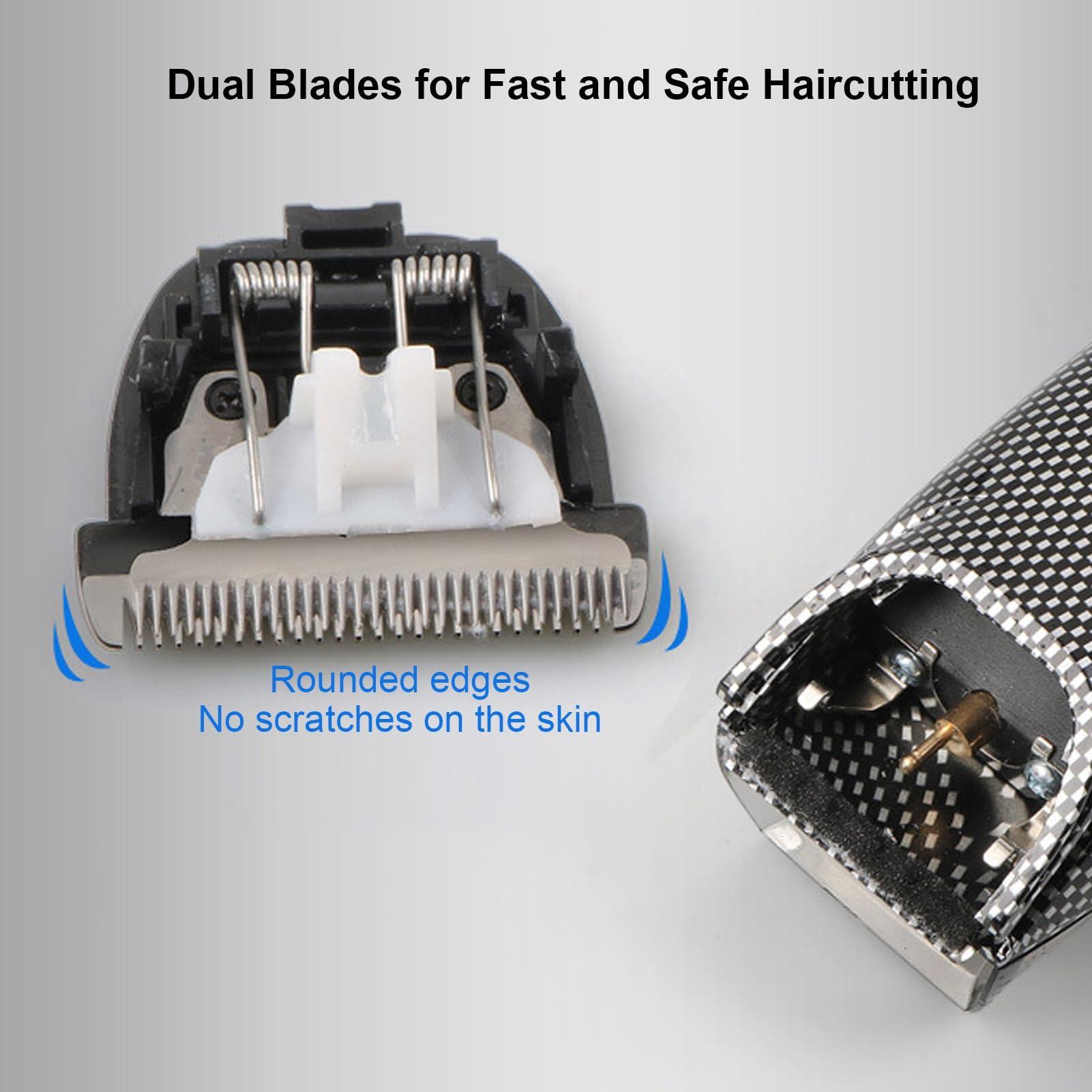 Diydeg Diydeg Electric Hair Clipper, USB Recharge Light Vacuum Hair Trimmer with Automatic Hair Suction, Electric Body Hair Trimmer with 4 Guide Combs, Cordless Haircut Toddler Haircut Kit