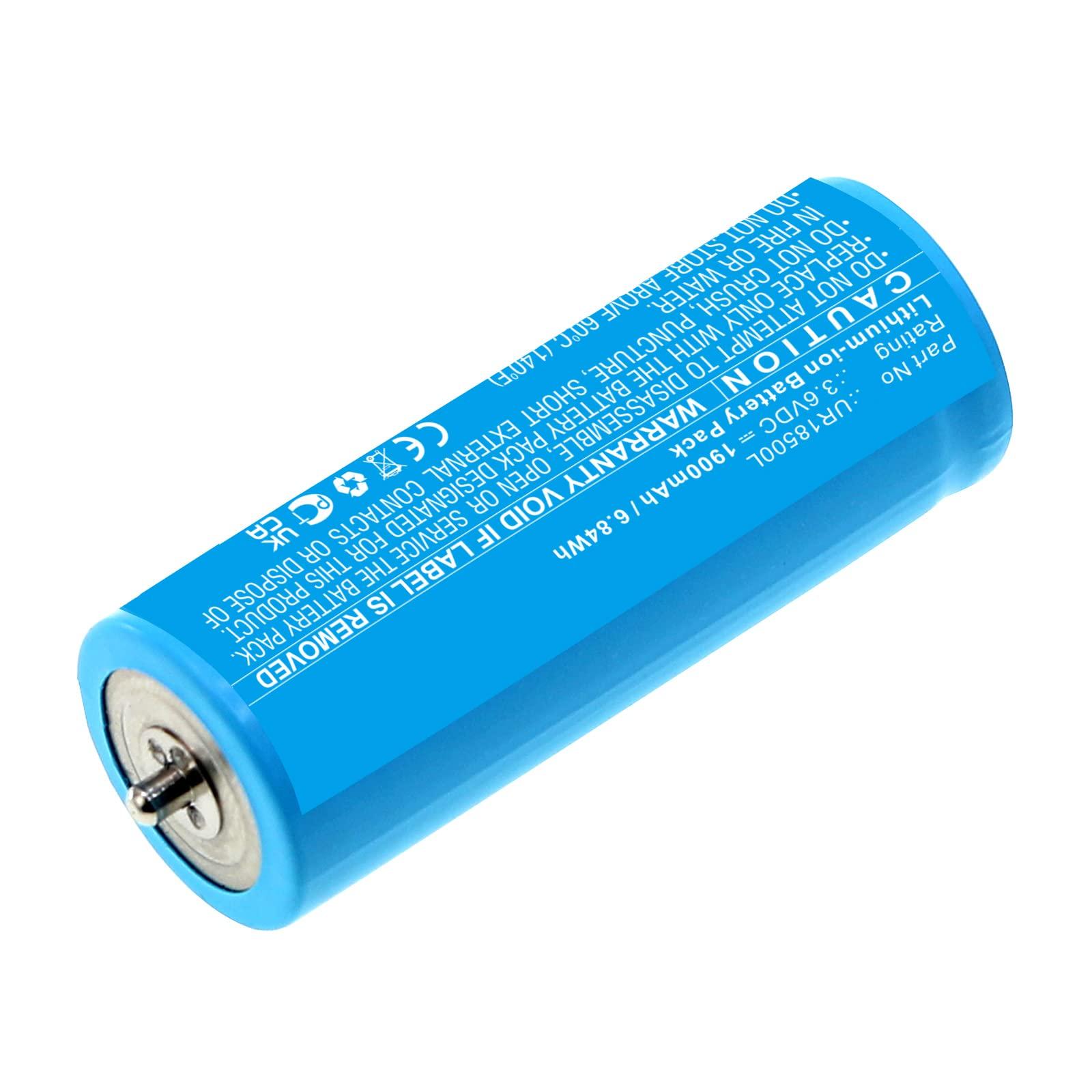 Synergy Digital Synergy Digital Shaver Battery, Compatible with Braun 799CC-6 Shaver, (Li-ion, 3.6V, 1900mAh) Ultra High Capacity, Replacement for Braun 3018765 Battery