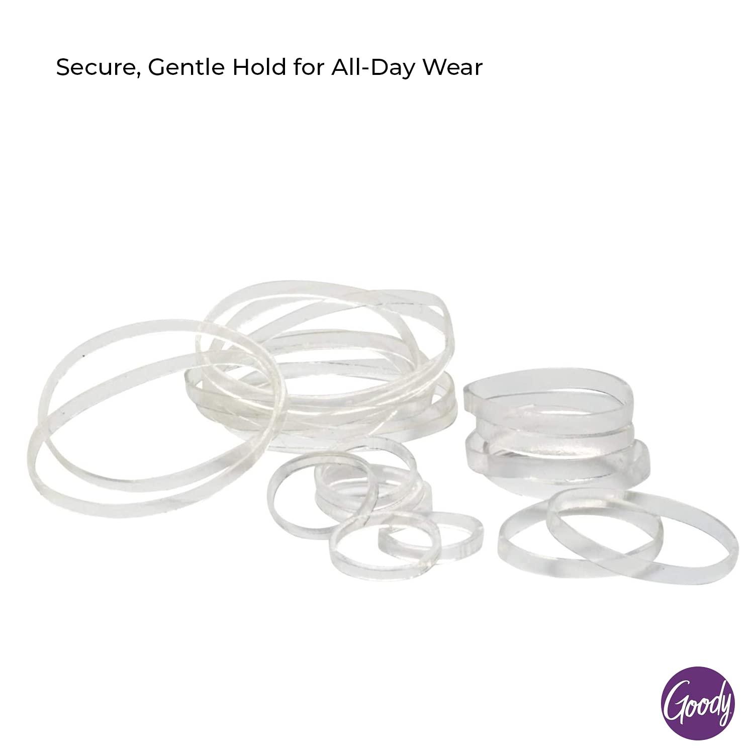 GOODY Goody 32 Blonde and 250 Clear Ouchless Elastic Hair Ties