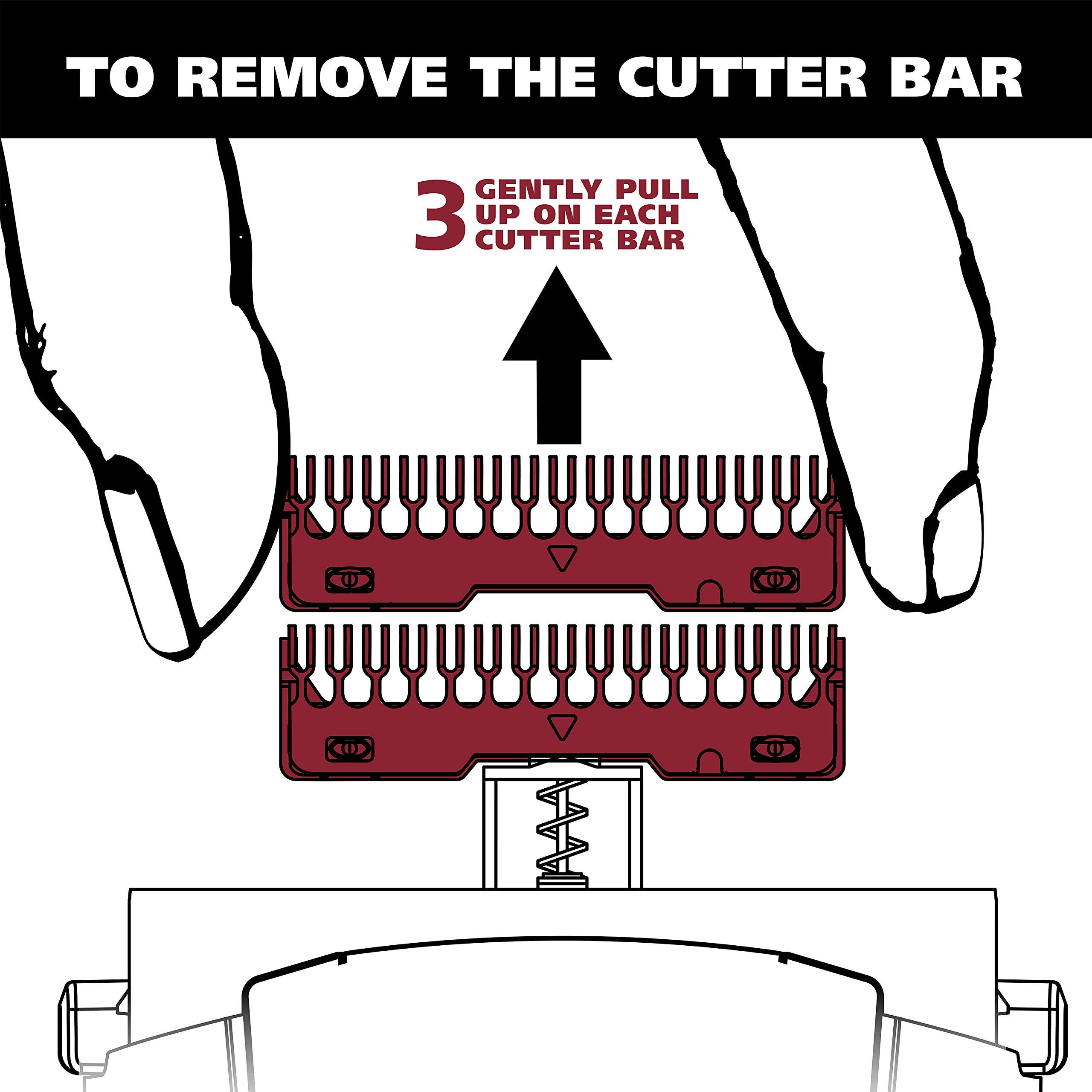 Wahl Wahl Groomsman Shaver Replacement Cutters and Head for 7063 Series, Black - Model 7046