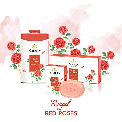 Yardly Yardley London Perfumed Talc, Red Roses, 8.8 oz, 250 g