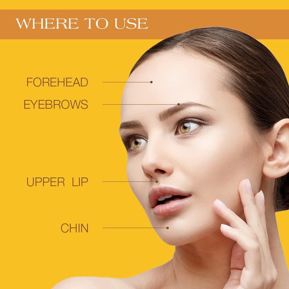 MOOM MOOM - Organic Sugar Wax Hair Removal Kit, For Underarm, Face and Bikini Zone, Waxing Kit Includes Sugar Wax Infused with Lavender, Wax Strips & Waxing Sticks, Ideal for Sensitive Skin - 6 ounces