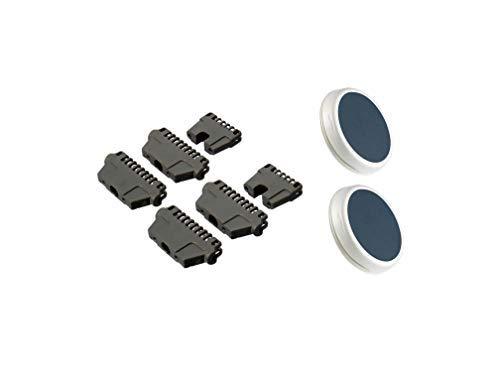 USonline911 4 Wide &2 Narrow Replacement Thermicon Refill Tips + 2 Large Buffer Refills for Nono Hair Removal Epilator 8800 MINI Pro 3 and Pro 5