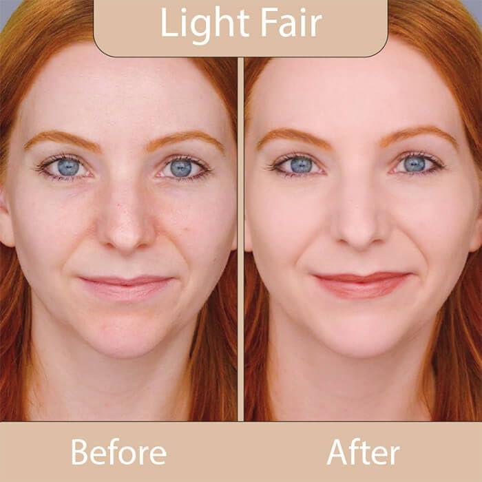 LUMINESS LUMINESS Silk Airbrush Spray Foundation & Buffing Brush Kit - Light Fair