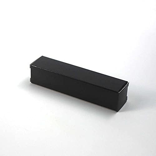 COSIDEA COSIDEA 50 PCS Empty Black Lip Gloss Boxes W23 xW23 xH103mm / 0.9 * 0.9 * 4.05 inch, Cosmetic Perfume/Mascara Box Packaging for Small Business Wholesale, small Kraft Paper Box Luxury Holder Wrapping