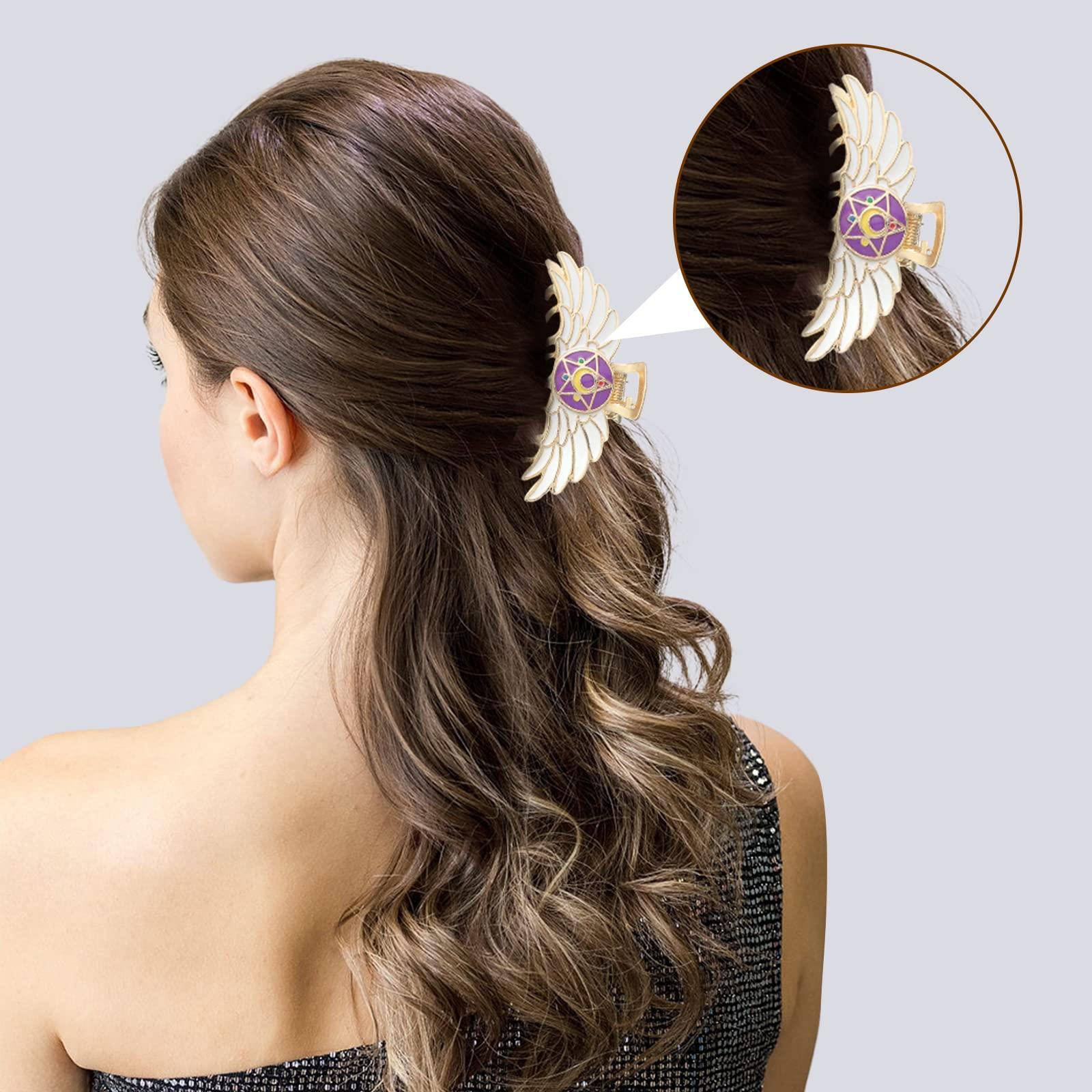 AEGYPIUS AEGYPIUS 2.75 In Metal Claw Clips, Cute Anime Hair Accessories for Thick Hair, Animal Hair Clips for Women