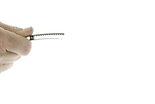 HairBow Center LLC HairBow Center 2.35 Inch Hair Clips Flat Alligator Clips with Teeth - Professional Grade - Strong Hold - 24 Pack