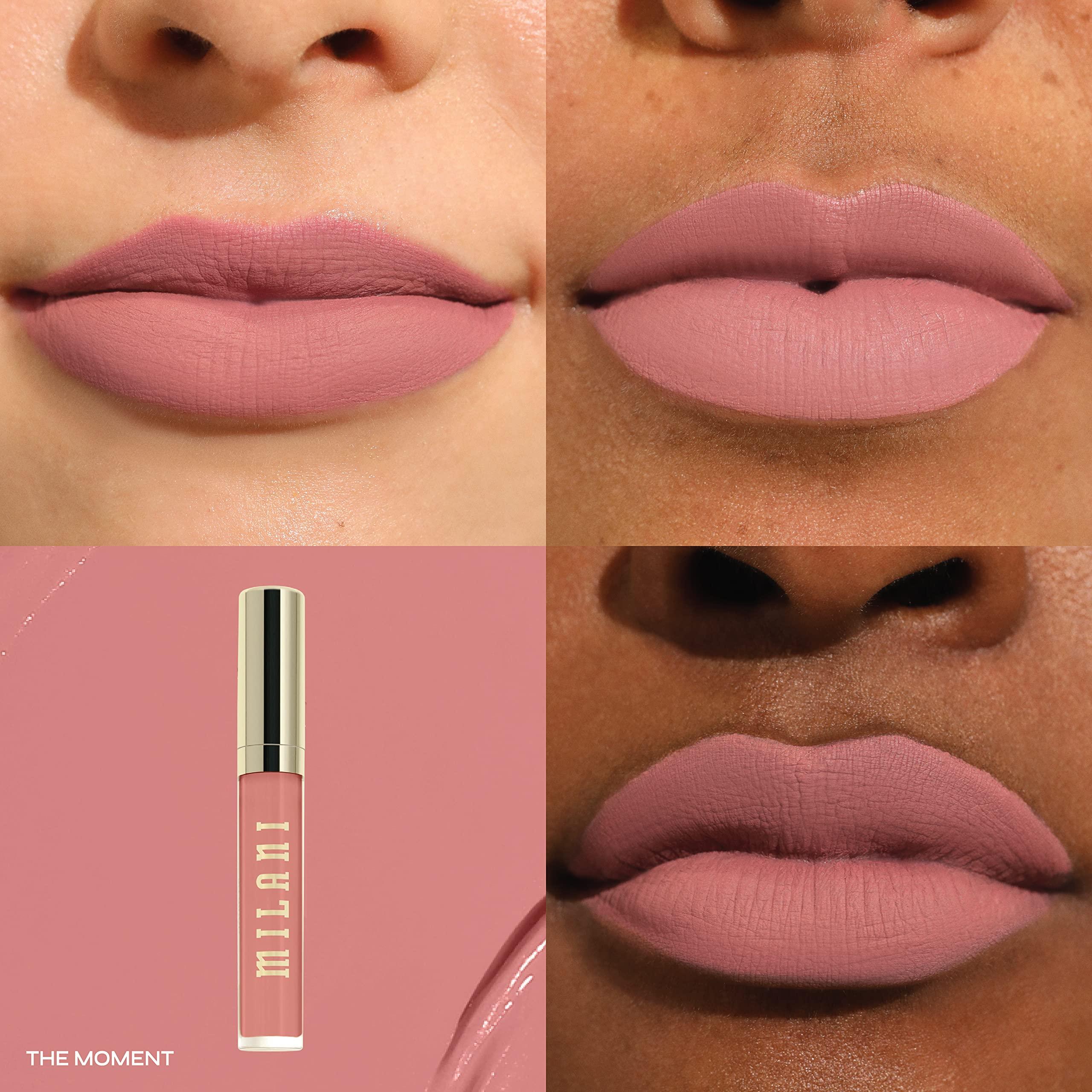 Milani Milani Stay Put Longwear Liquid Lipstick - Smudge-Proof, Kiss-Proof, and Fade-Resistant Formula for All-Day Wear - The Moment