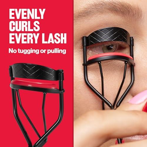 REVLON Revlon Extra Curl Lash Curler, Gives an All Day Dramatic Curl, with Finger Grips for a Non Slip Grip, Easy to Use, 1 Count (Pack of 2)