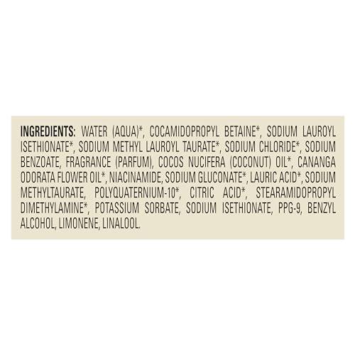 Love Beauty And Planet Love Beauty and Planet Shampoo with Vitamin B3 Coconut Oil & Ylang Ylang for Intensive Repair for Damaged Hair Sulfate, Silicone, & Paraben Free. Cruelty-Free. 13.5 oz