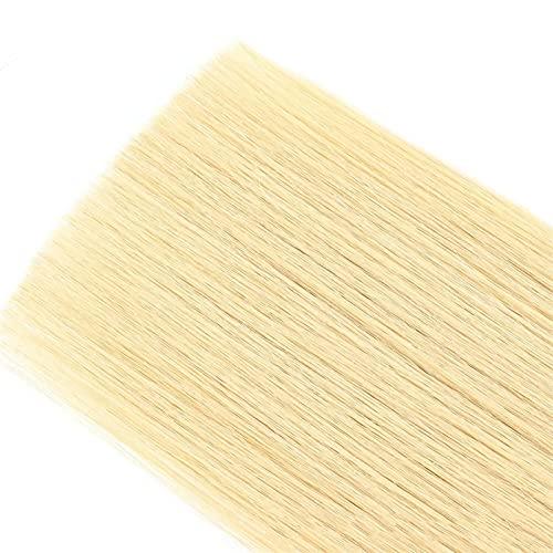 SCIAZA SCIAZA I Tip Cold Fusion Hair Extensions, 50G/100S Real Human Hair Extensions, Pre Bonded Keratin Hair Extensions,Blonde,20in