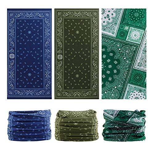 VANCROWN VANCROWN Headband Head Wrap Headwear Sport Sweatband 280 Patterns 12 in 1 Magic Scarf 12PCS 9PCS & 6PCS (12PCS.Arabesque.1)