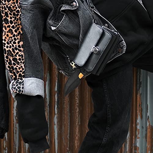 Beautyflier Beautyflier Clip-on Chapstick Sleeves, Soft Leather Keychain Lipstick Holder Chapstick Pouch Lip Balm Holder Travel Accessories