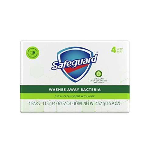 Safeguard Safeguard White Soap, 4 Oz Ea. - 12 Packs x 4 Count, 48 Bars Case