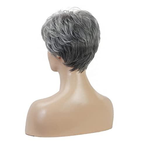 Jojomis Jojomis 6 Inch Human Hair Wig Real Short Stylish Wig with