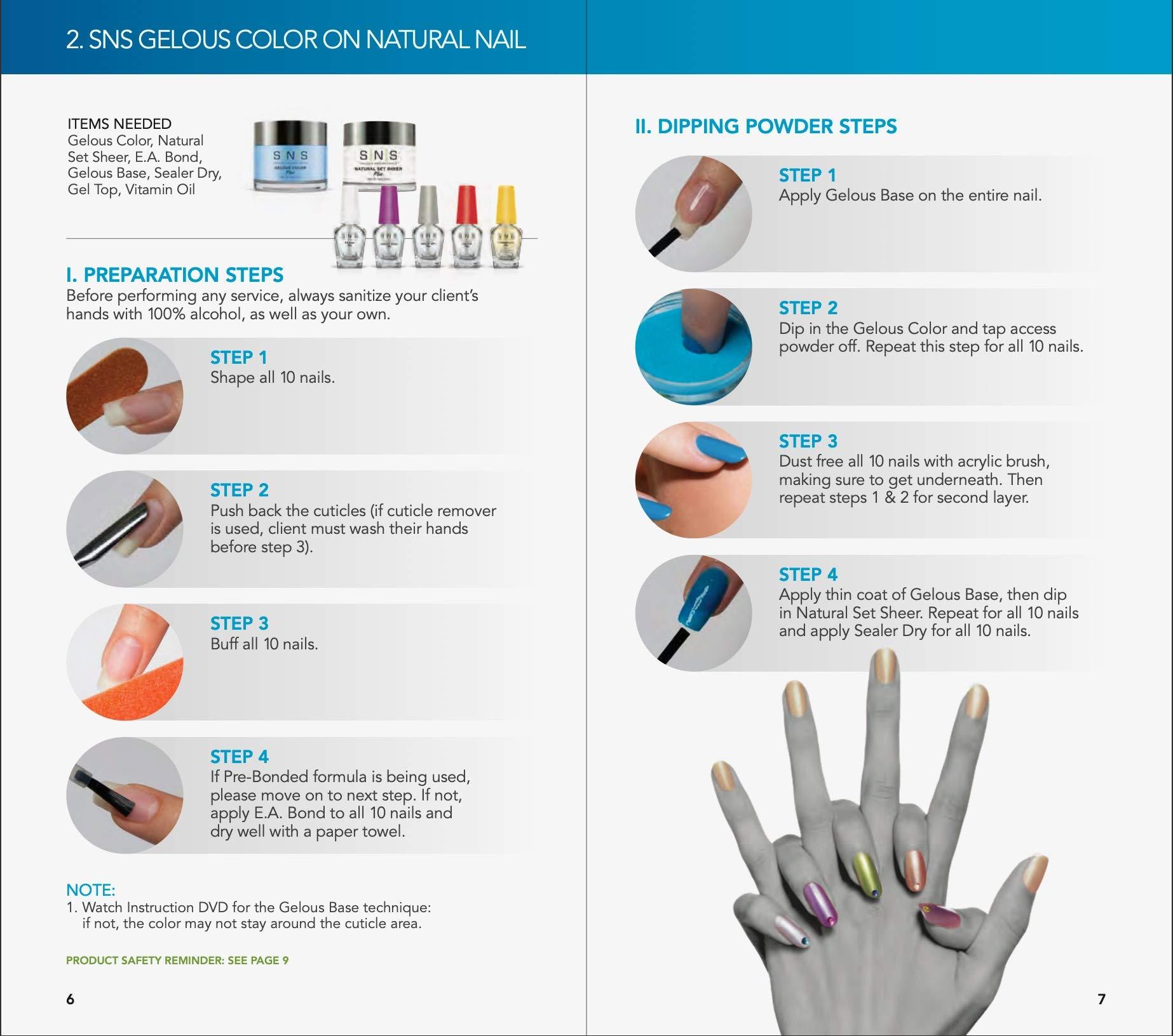 SNS Healthy Natural Nails SNS Nails Dipping Powder Gelous Color - 300-1.5 oz