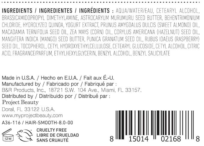 Hairgurt Hairgurt Smoothing Yogurt Hair Care 3-Piece Set - Strawberry Banana - Natural Shampoo, Conditioner and Hair Mask, Smoothes Dry, Damaged, Frizzy & Color-Treated Hair