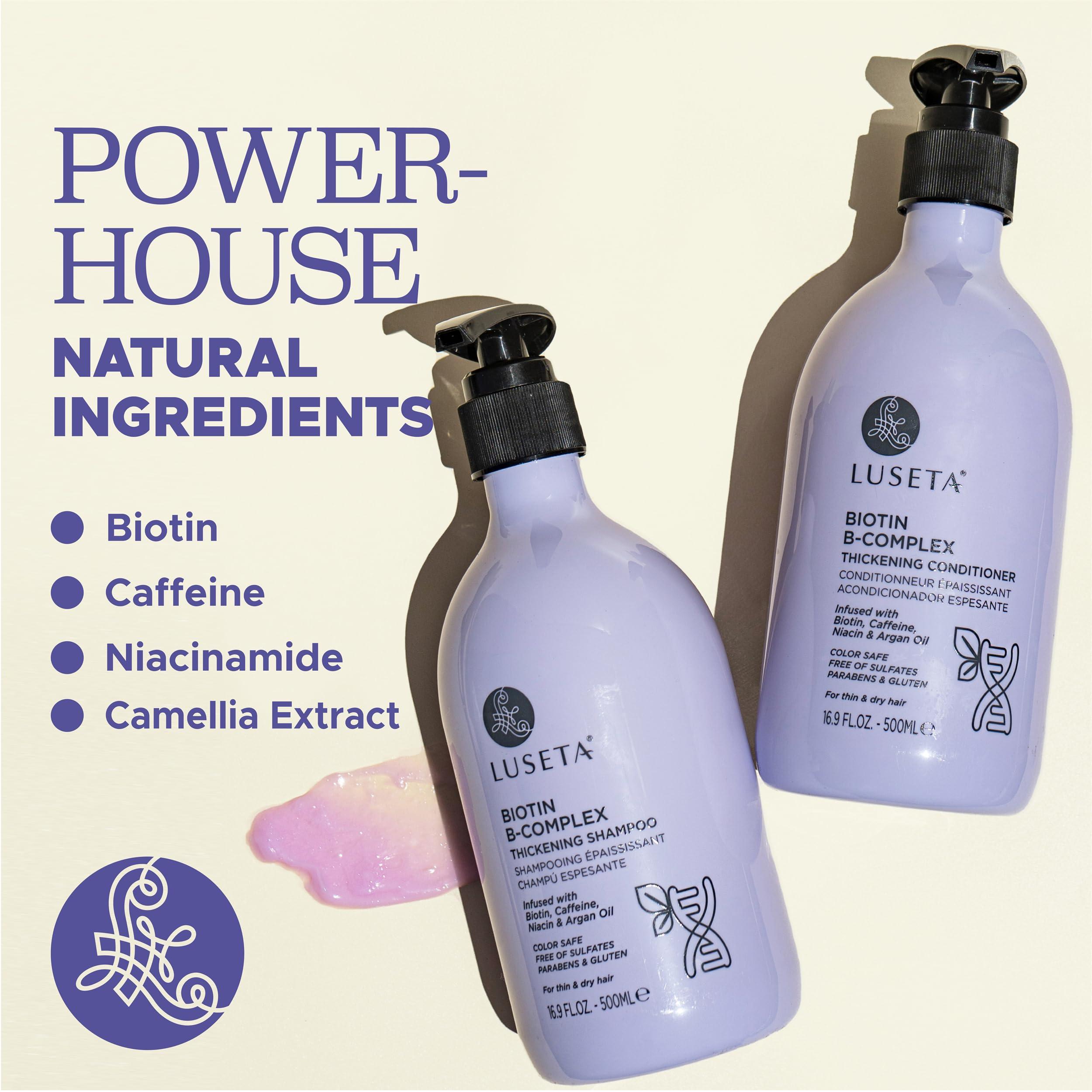 L LUSETA Luseta B-Complex Shampoo & Conditioner Set with Hair Mask