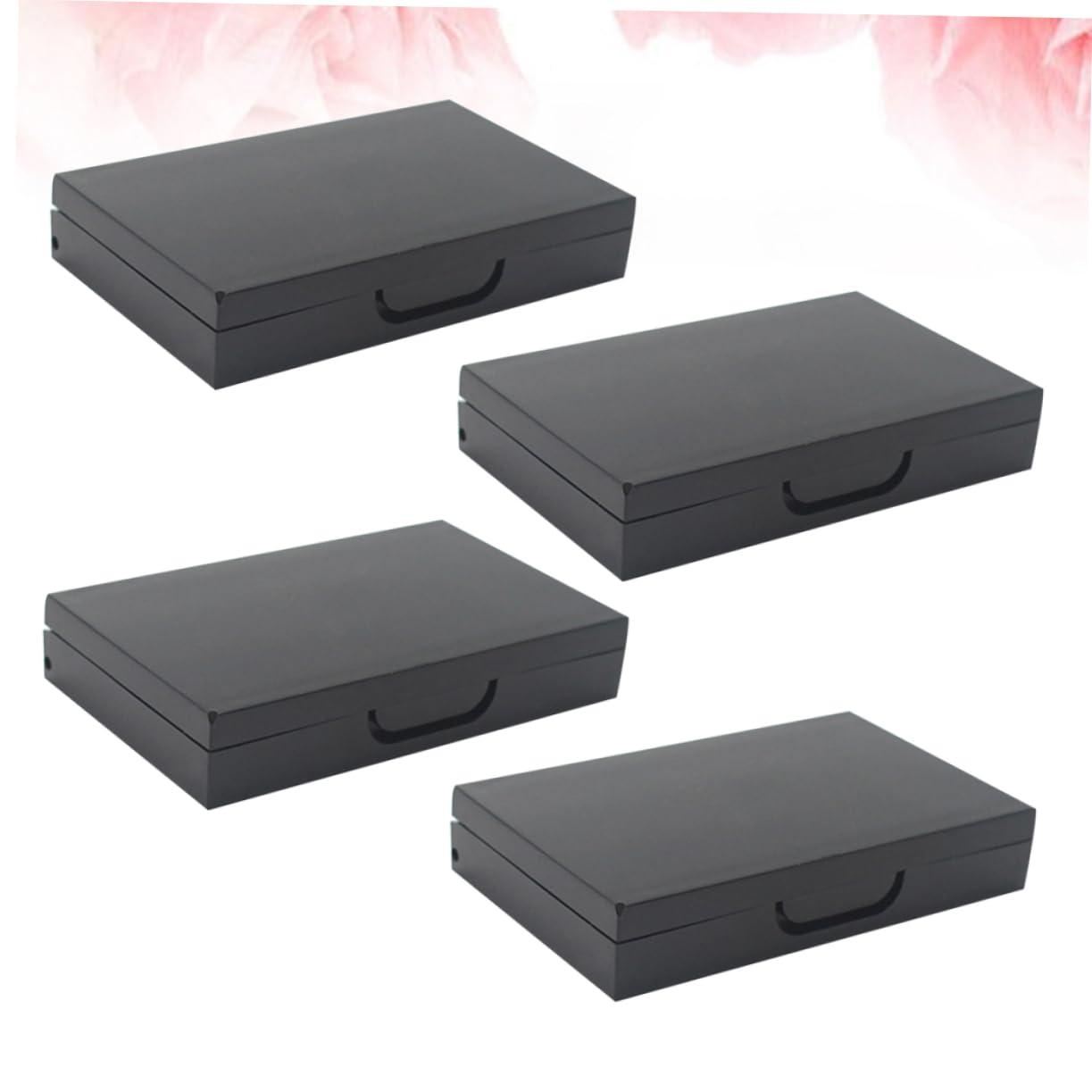 NOLITOY NOLITOY 12 Pcs Empty Eye Shadow Pallet Empty Eye Shadow Palettes Reusable Travel Essentials Travel Bottles for Toiletries Perfume Travel Refillable Mini Eye Shadow Airless Salve Tins Bare