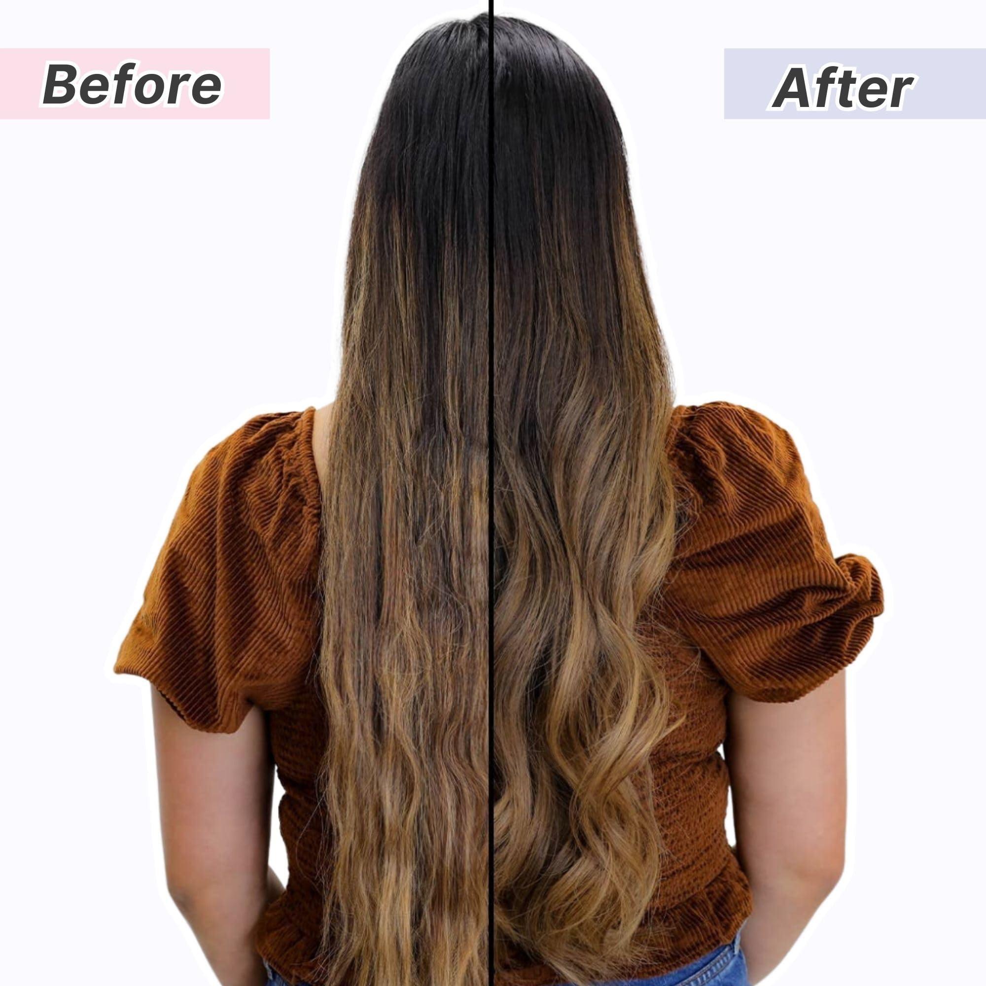 FoxyBae FoxyBae Hair Mask for Dry Damaged Hair and Growth - Overnight Hair Mask Treatment with Biotin & Shea Moisture - 8 Oz, Leave-in Conditioner Spray