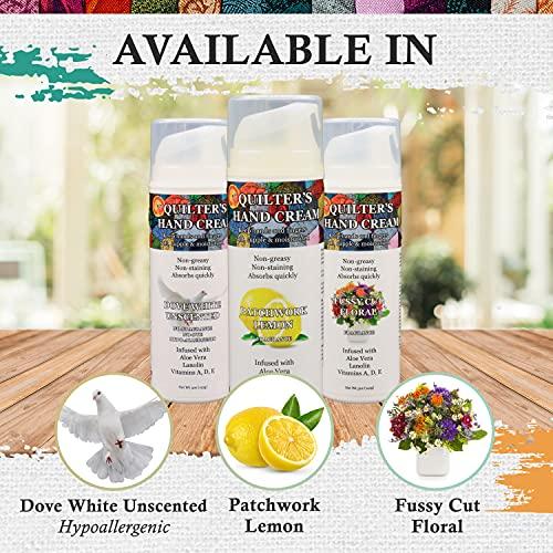 Original Udder Balm Quilter's Hand Cream, Fussy Cut Floral 5 oz for Quilters by makers of Original Udder Balm