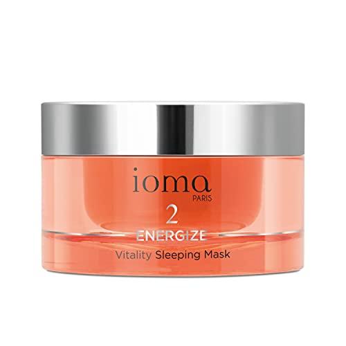 IOMA Ioma Paris - ENERGIZE Vitality Sleeping Mask - Moisturizing and Oxygenating Face Mask Treatment for Overnight Glow, (50g)