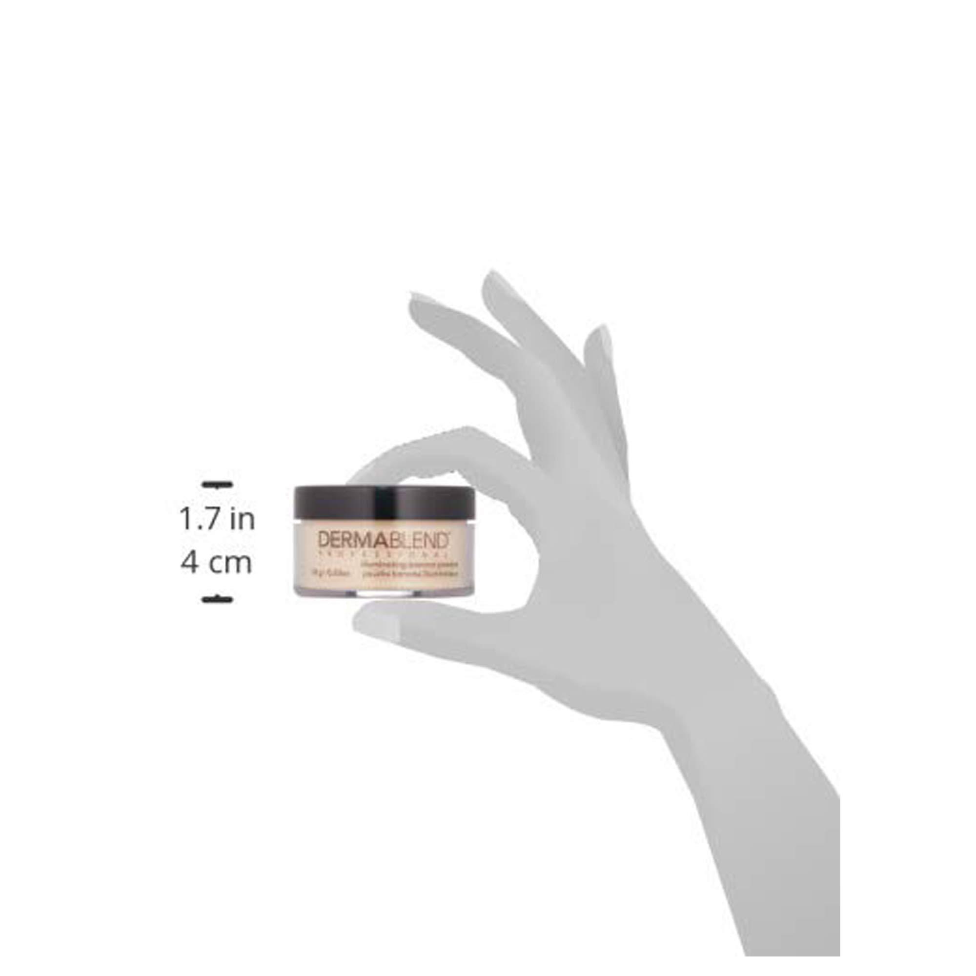 Dermablend Dermablend Illuminating Banana Powder, Loose Setting Powder Makeup for Brightening and a Long-Lasting Luminous Finish, up to 16hr Wear, 0.63 oz.